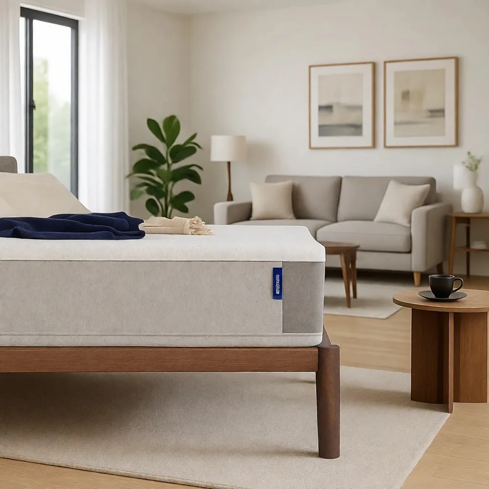 Memory Foam Mattress In A Box Queen - Colchão de espuma viscoelástica tamanho queen