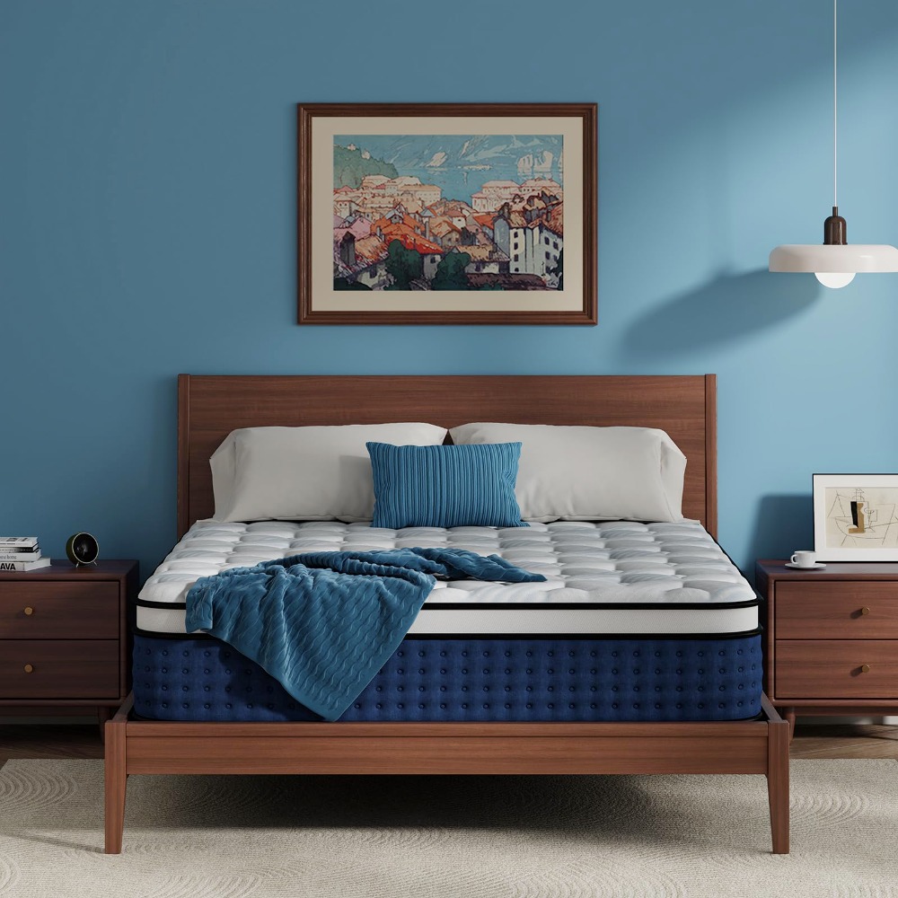 Memory Foam Mattress In A Box Queen - Colchão Queen, Colchão Híbrido Queen de