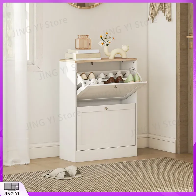 Armário de Sapatos Estreito co - Shoe Rack Cabinet Narrow Entryway avaliação e preço