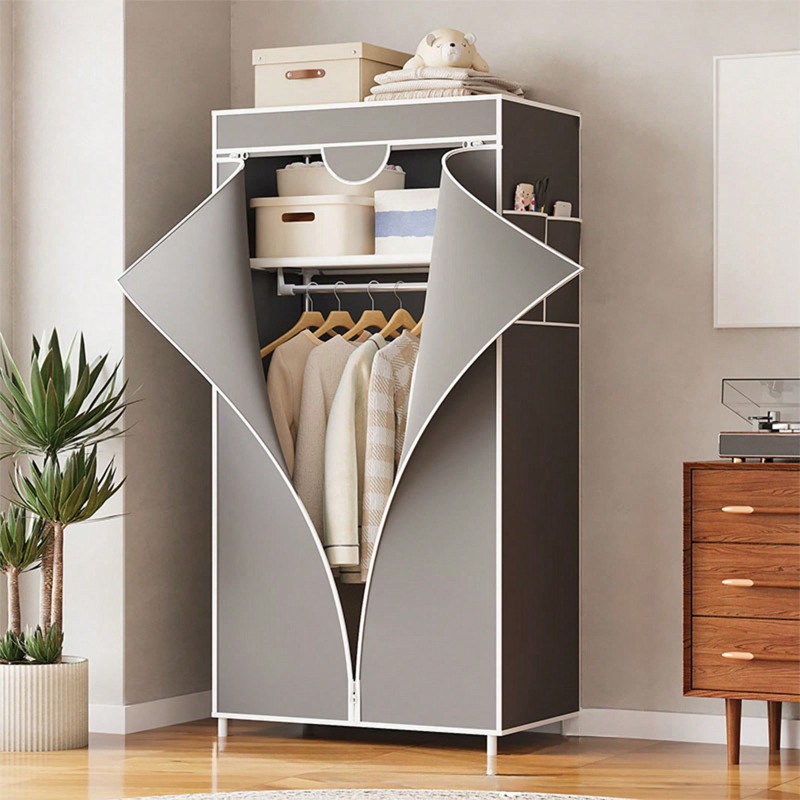 Guarda-roupa portátil de tecid - Wardrobe Closet Portable Fabric Cover avaliação e preço