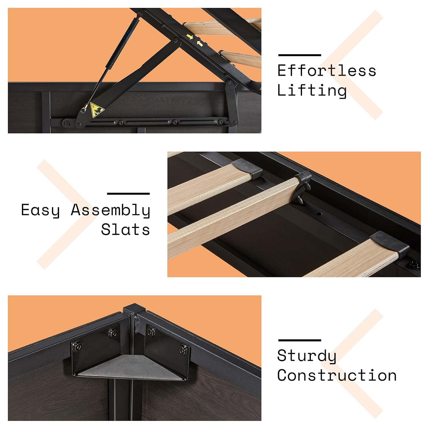 Base de Cama Elevável com Arma - Gas Lift Storage Bed Hydraulic avaliação e preço