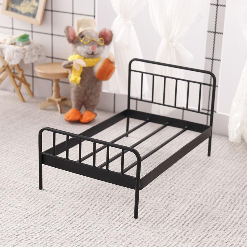 1 pçs 1:12 casa de bonecas em  - Bedroom Furniture avaliação e preço