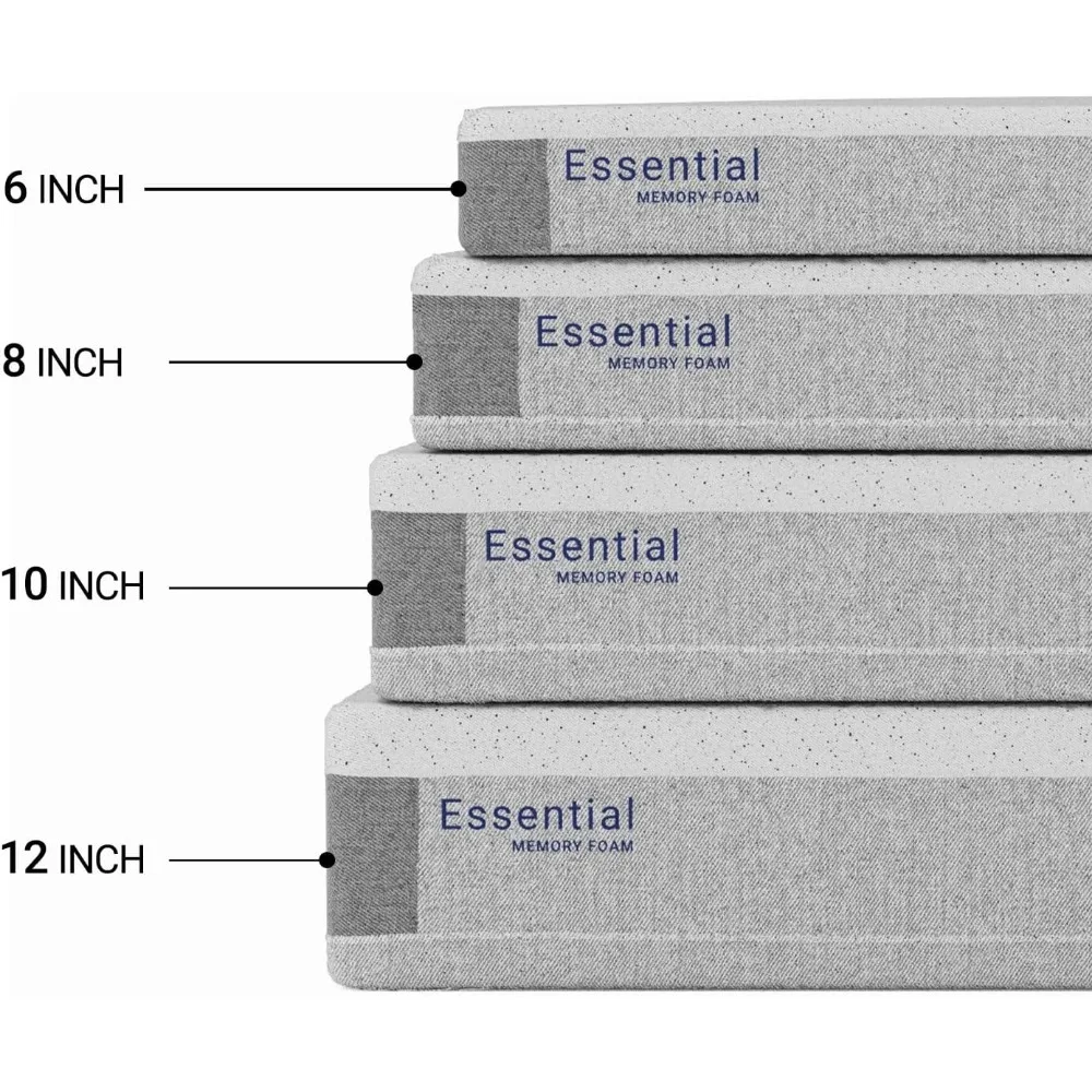 Colchão de espuma viscoelástic - Memory Foam Mattress In A Box Queen avaliação e preço