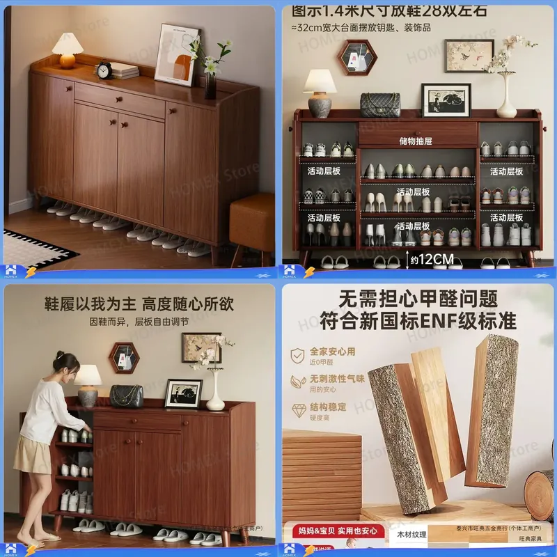 Armário de sapatos vintage, ba - Shoe Rack Cabinet Narrow Entryway avaliação e preço